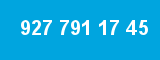 927 791 17 45 927 791 17 45